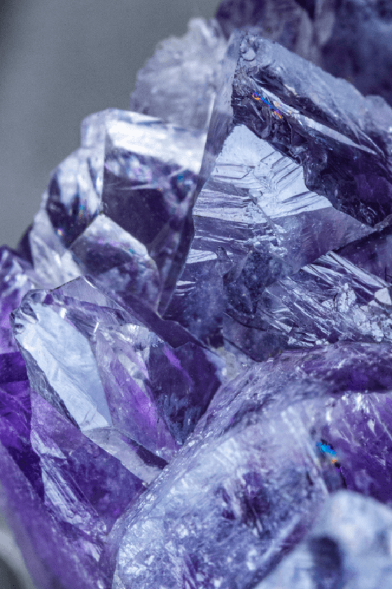 Amethyst gem #55