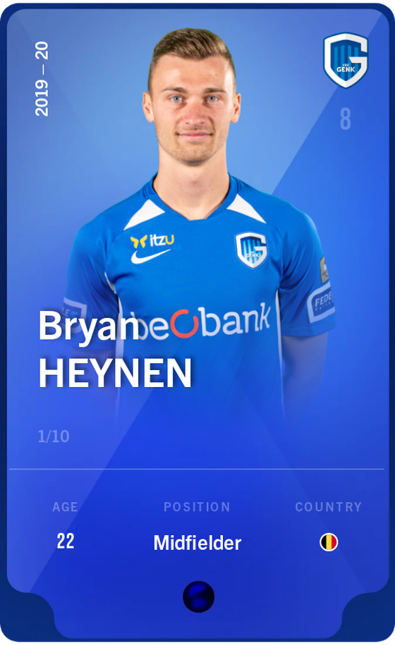 Bryan Heynen 2019-20 • Super Rare 1/10