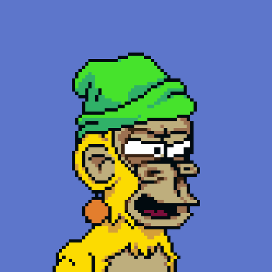 Pixel Simp Ape YC #2967