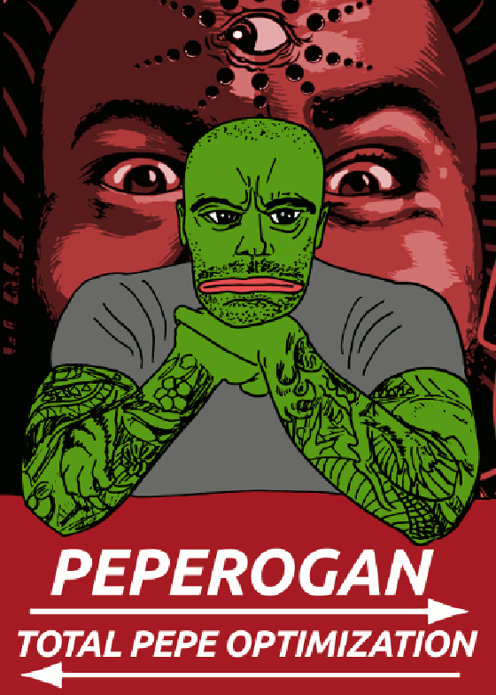 PEPEROGAN Series 22, Card 33 | 1 of 1,967 | 2017 Rare Pepe Collection Counterparty XCP NFT Asset