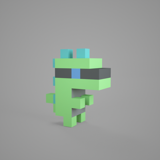 3D tiny dino #0830