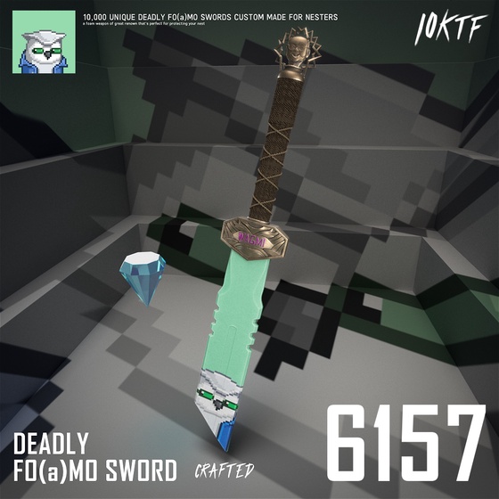 Moonbird Deadly FO(a)MO Sword #6157