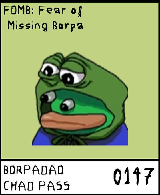 BORPADAO CHAD PASS #147