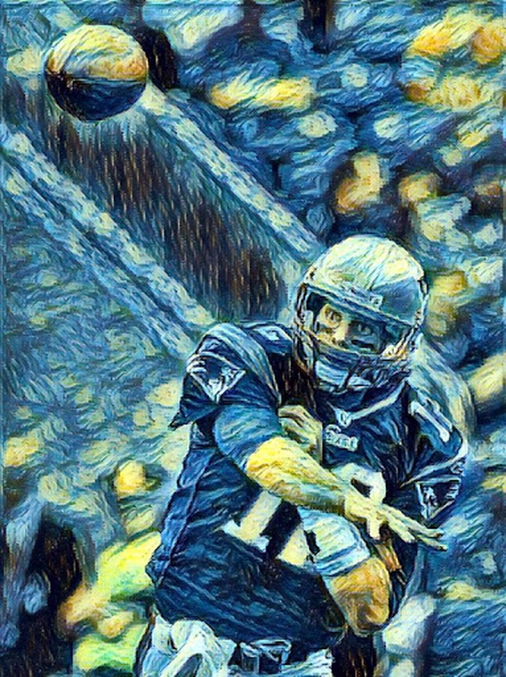 The Starry Night Tom Brady #2