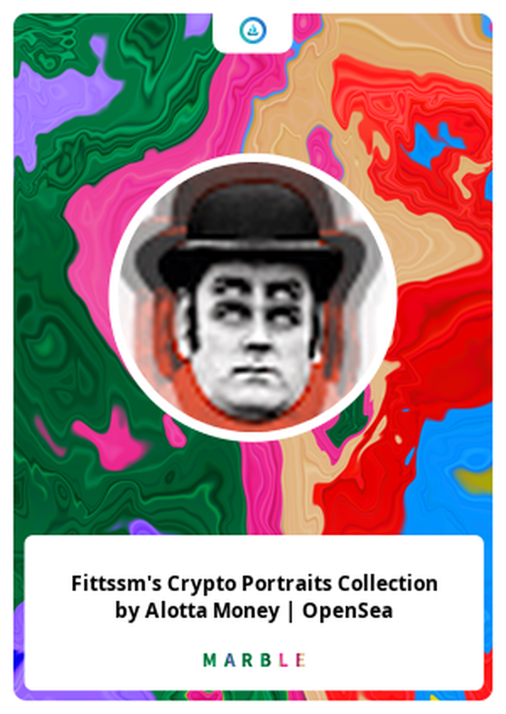 Fittssm's Crypto Portraits Collection by Alotta Money | OpenSea