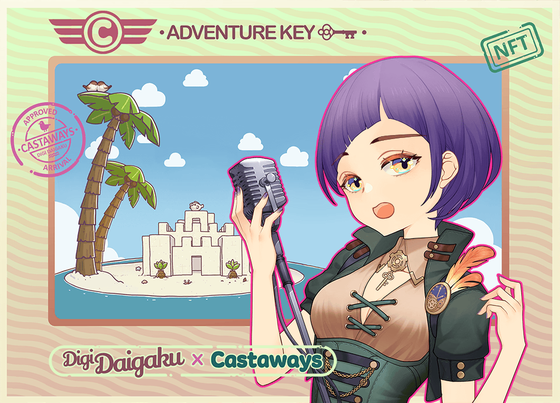 DigiDaigaku Genesis Adventure Key Castaways #1355 - Susannah