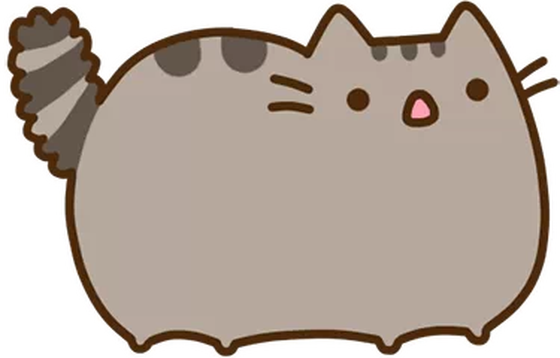 Surprised Pusheen