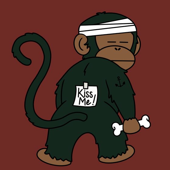 Kiss Me Monkey #837