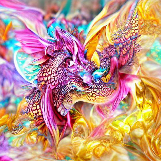 AI MYTHICAL DRAGON #1072