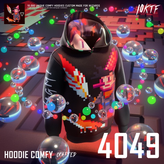 Wizard Comfy Hoodie #4049