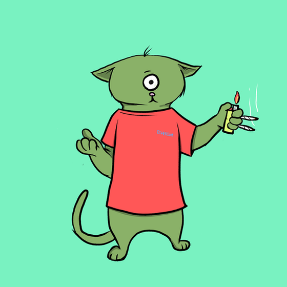 Blazed Cat #8167