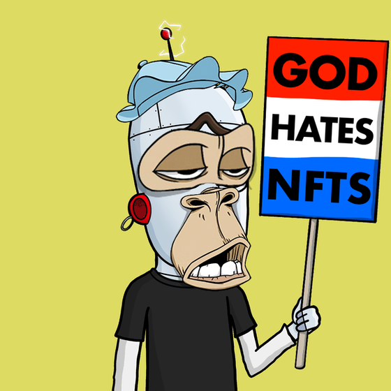 Bored Apes Hate NFTees #4457