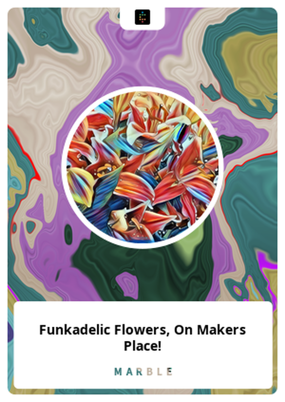 Funkadelic Flowers, On Makers Place!