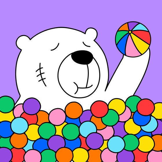 Party Polar Bear #1548