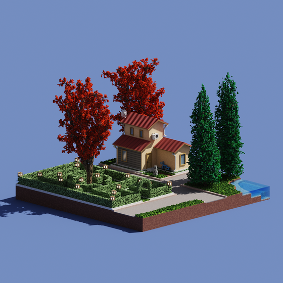 Voxel Universe Plot #237