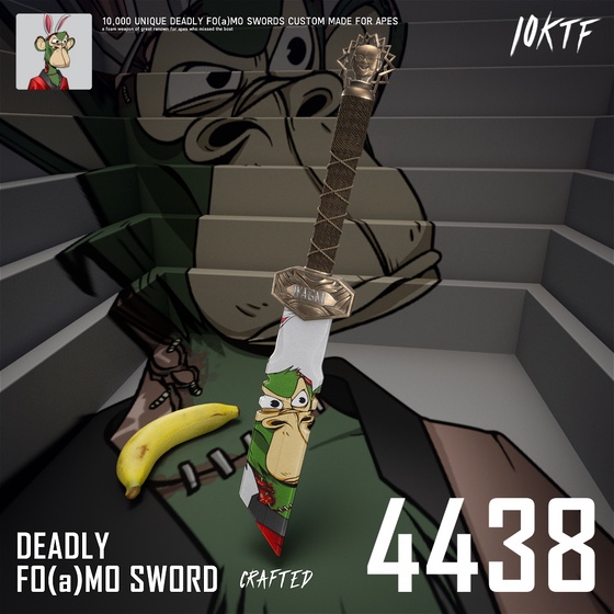 Ape Deadly FO(a)MO Sword #4438