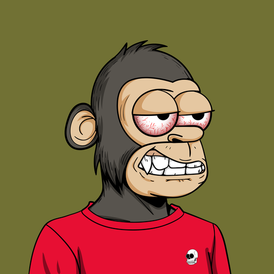 Simp Ape Yacht Club #874