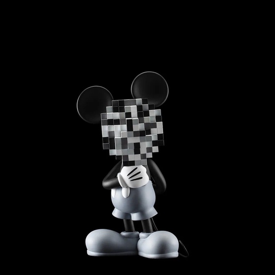 Mickey Mouse Mosaic Art Style #2