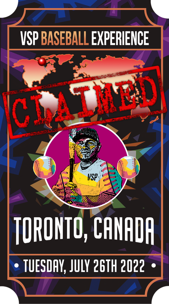 [CLAIMED] Baseball Experience in Toronto, General Tickets - July 26th