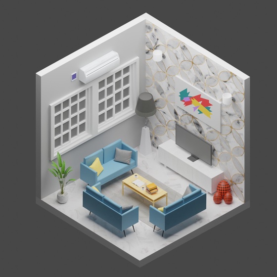 3D Room #3962