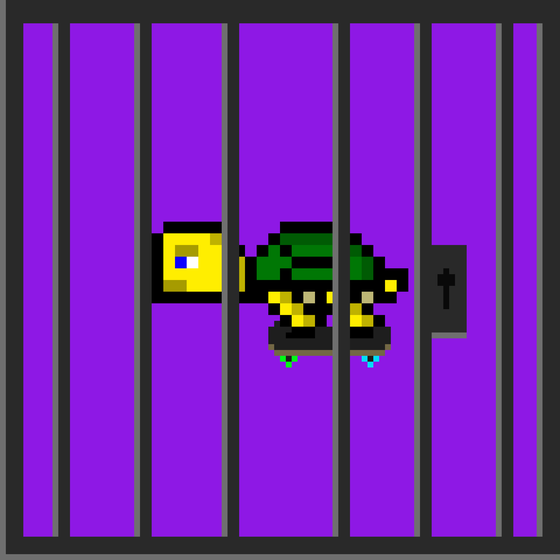 Jail Turtle #2584