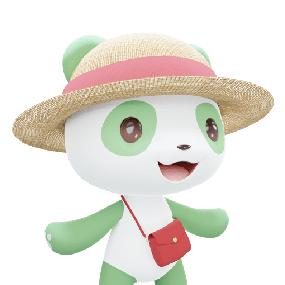 3D LEELEE-Straw hat-Green-#20030