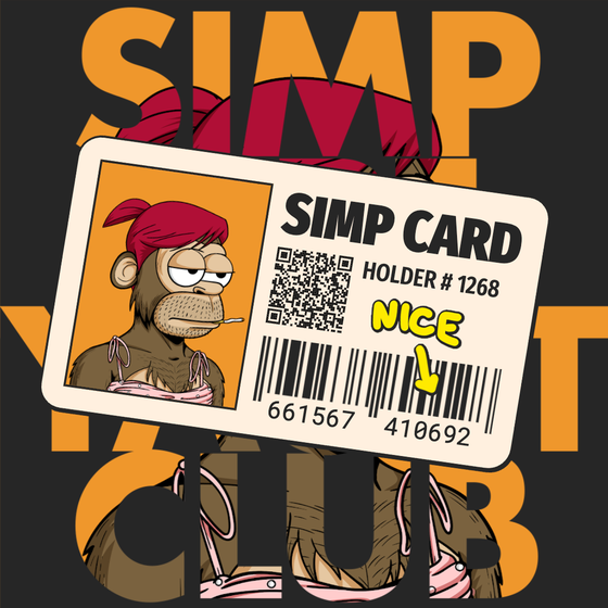 Simp Card #1268