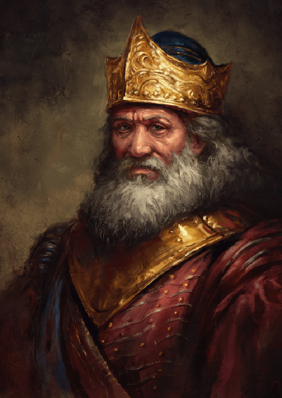 King portrait