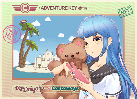 DigiDaigaku Genesis Adventure Key Castaways #715 - Jessalyn