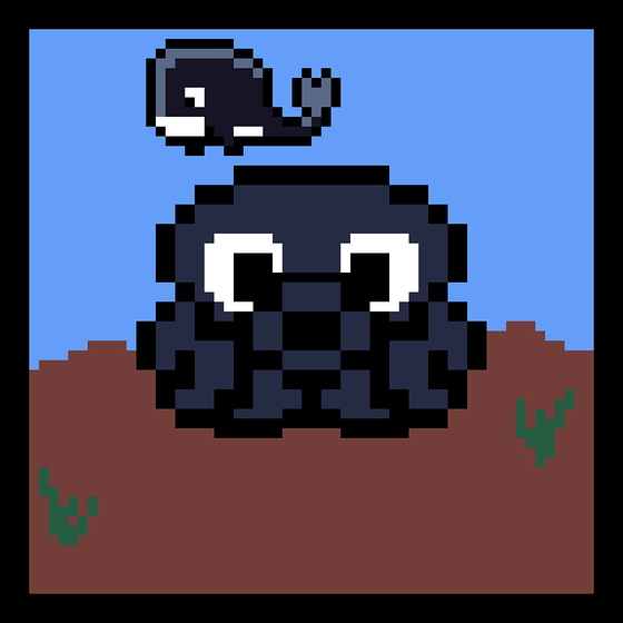 Pixel Squid #1187