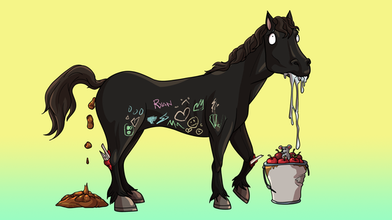 Glue Factory Horse #728