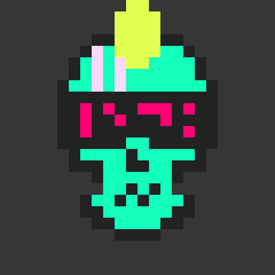 Cyber CryptoSkull #3835