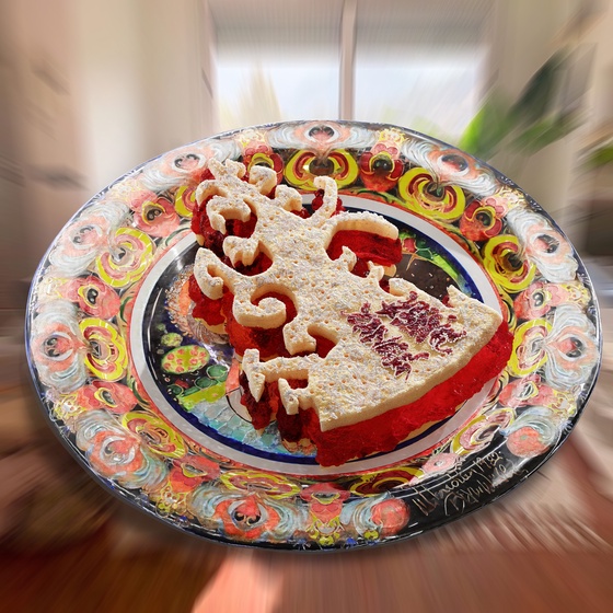 Ketchup Plate Pie Key 27