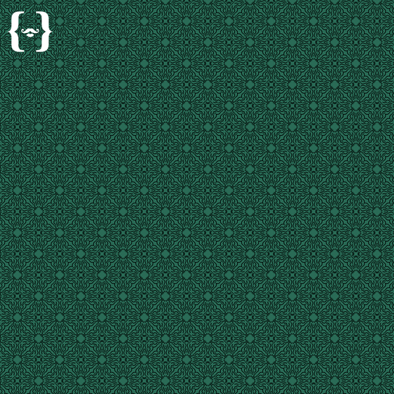 Rhombs Green Pattern