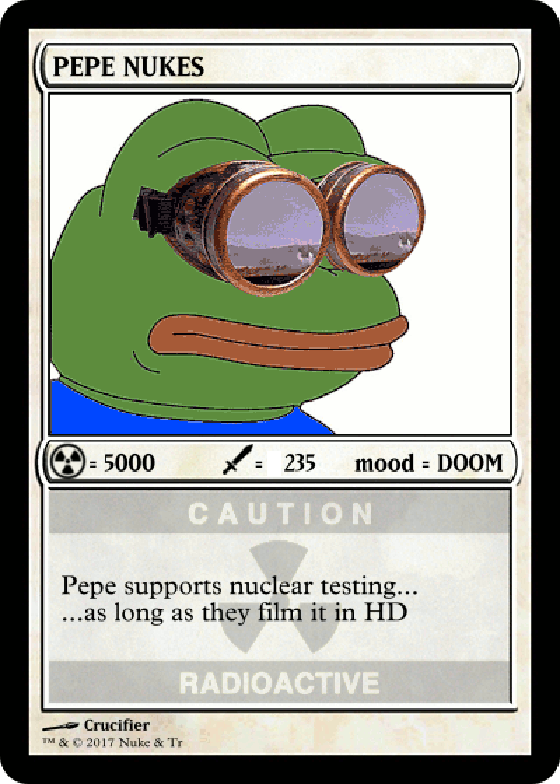 PEPENUKES Series 10, Card 32 | RARE PEPE