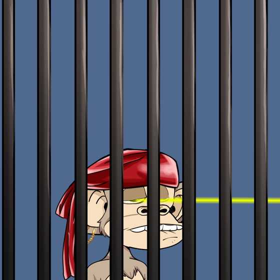 Jailed Baby Ape Club #8593