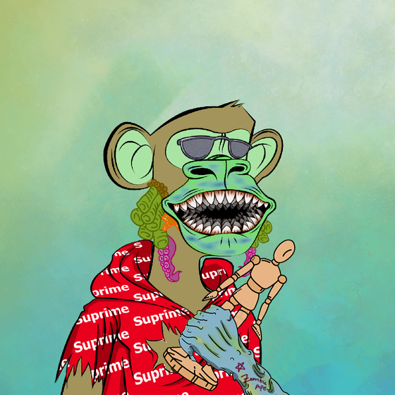 Zombie Ape Artist #791