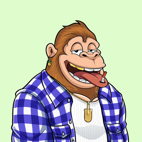 Smokin' Gorilla #4996