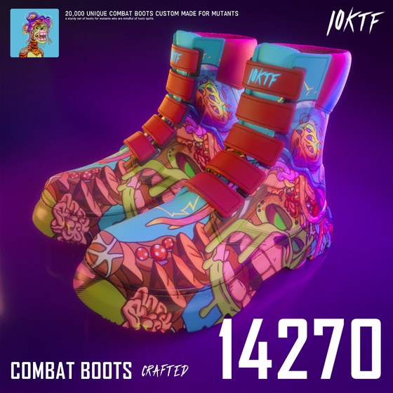 Mutant Combat Boots #14270