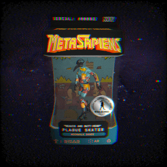 MetaSapiens #00882 – Plague Skater