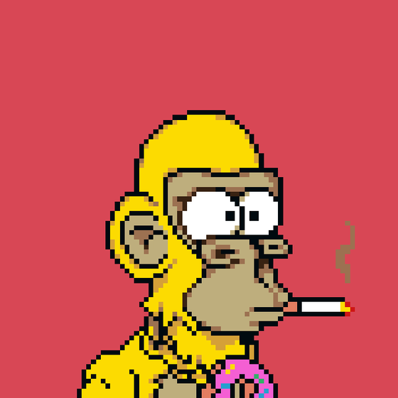 Pixel Simp Ape YC #2696