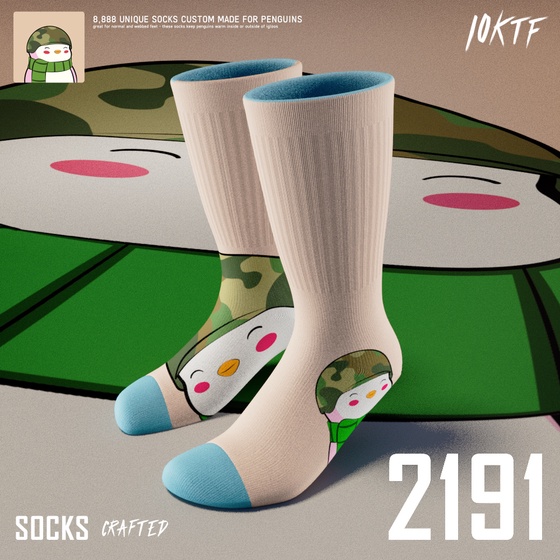 Pudgy Crew Socks #2191