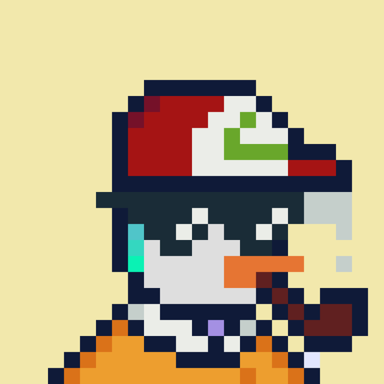 8bit Penguin Chad #47