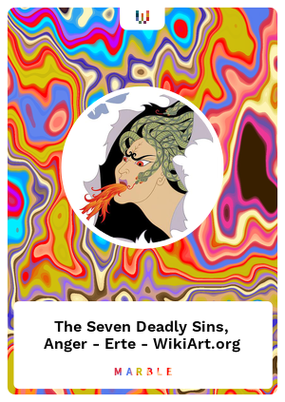 The Seven Deadly Sins, Anger - Erte - WikiArt.org