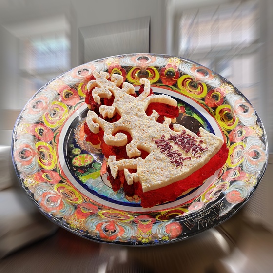 Ketchup Plate Pie Key 44