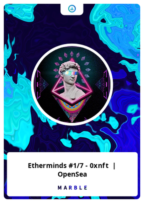 Etherminds #1/7 - 0xnft ⫹⫺ | OpenSea