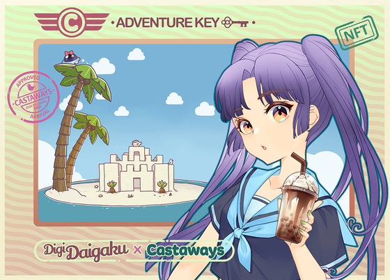 DigiDaigaku Genesis Adventure Key Castaways #1173 - Penny