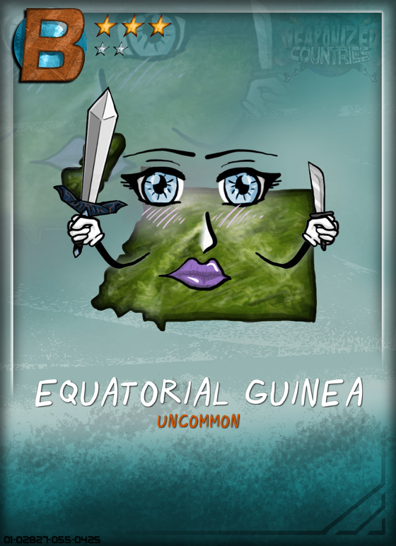 Weaponized Countries #2827 Equatorial Guinea