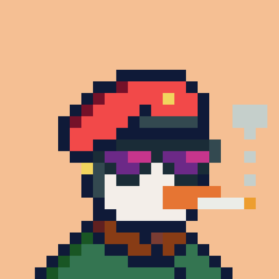 8bit Penguin Chad #125