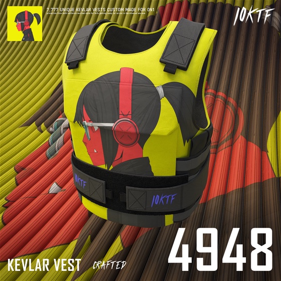 0N1 Kevlar Vest #4948